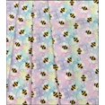 thumbnail image 3 of 44 x 36 Easter Bees with Bunny Ears on Light Purple Fabric Traditions 100% Cotton, 3 of 3