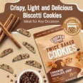 thumbnail image 2 of Cooper Street Cinnamon Chocolate Chip Twice-Baked Mini Biscotti Cookies, 5oz Pack of 1, 2 of 8