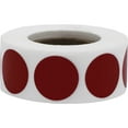 thumbnail image 2 of Cranberry Circle Dot Stickers | 0.75" Inch Round | 500 Pack, 2 of 5