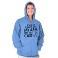 thumbnail image 3 of Funny Fishing Cast Pun Fisher Humor Zip Hoodie Sweatshirt Men Brisco Brands 2X, 3 of 6