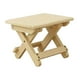 thumbnail image 2 of Taburete plegable de madera para camping, silla portátil de 24 x 19 x 19 cm, estructura moldeada. 1 pieza, 2 of 9