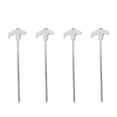 thumbnail image 2 of Eigraketly Paquete de 4 estacas luminosas para tienda de campaña, clavos de suelo de Metal y plástico para acampar al aire libre, senderismo, carpas, 2 of 6