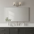 thumbnail image 6 of 85582BN Lark Leta - 24W 2 LED Small Bath Vanity-9 Inch Tall and 13.75 Inch Wide-Brushed Nickel Finish, 6 of 9