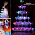 thumbnail image 5 of SZTXJ 10pcs LED Lighted Ice Cubes for Drinks Wine Whiskey LED Ice Cubes Water Activated Liquid Sensor Glowing (Yellow), 5 of 5