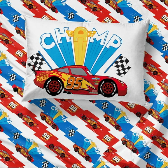 Sunny Side Up Disney Pixar Cars 4 Piece Full Size Sheet Set