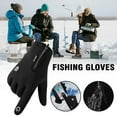 thumbnail image 4 of Winter Fishing Gloves Waterproof Windproof Cycling Full Angling Gloves Finger, 4 of 8