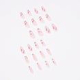 thumbnail image 2 of Nail Patch HUOGUO Red Heart, juego de 24 piezas para manicura, 2 of 3
