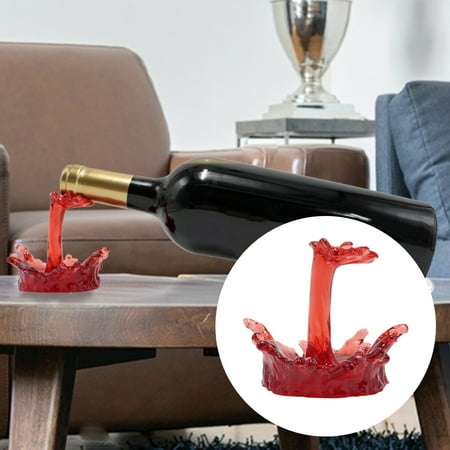 

Wyzesi Elegant Home Décor Novelty Resin Crafted Rack Showcasing The Art Of Appreciation with Dynamic Flowing Water Motifs