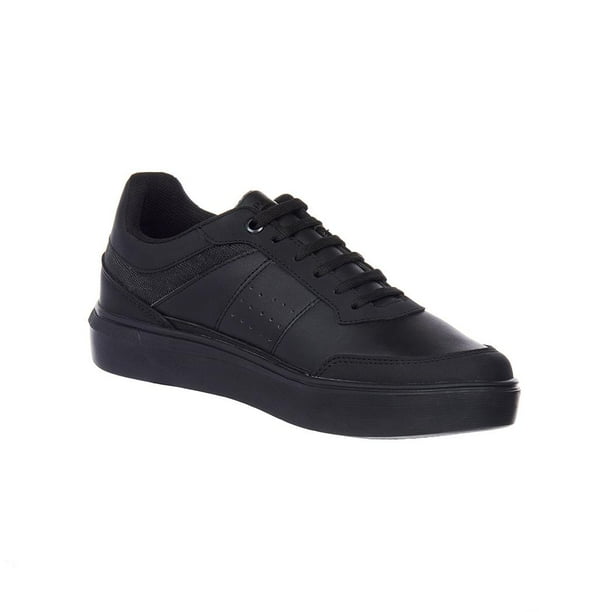 Tenis Mujer Capa De Ozono Tipo Piel Negros Casual Lisos negro 24 Incógnita 020D1G