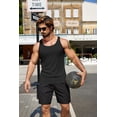 thumbnail image 4 of COOFANDY Tank Top for Men Workout Knit Sleeveless Muscle Shirt Cut Off Shirts Fitness Tee, 4 of 6