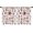 White Christmas Santa, variant on Blackout Kids Curtains,White Christmas Star and Gift Pattern Childrens Insulated Curtains Set Of 2,Bedroom Essentials,Toddler Room Decor 42"x54"