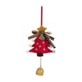 thumbnail image 3 of EWASWON Red Jingle Bell Christmas Ornament - Small Hanging Bell Decor for Christmas Tree, Home & Car, Festive Holiday Sound Decoration, 3 of 6