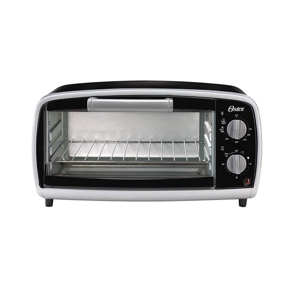 Oster Toaster Oven, 4 Slice, Black (TSSTTVVG01)