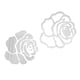 thumbnail image 1 of Laklulu Rose PS espejo pegatinas de pared pegatinas de espejo decorativas para sala de estar, 1 of 5