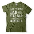 thumbnail image 5 of I Have Two Titles Dad And Step Dad Shirt Fathers Day Step Dad Shirt Step Dad Gifts Step Father Shirt (4X-Large Grey), 5 of 6