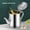 A, variant on Stainless Steel Oil Filter Pot with Strainer, Drip-Free Cooking Oil Storage Container for Kitchen