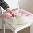 thumbnail image 4 of Cojines de Asiento Fiudx De Felpa De Suelo De Pana Copetuda 16 Pulgadas, 4 of 7