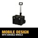 thumbnail image 3 of Caja de herramientas DEWALT TSTAK DWST17820 con ruedas, negra, 3 of 6
