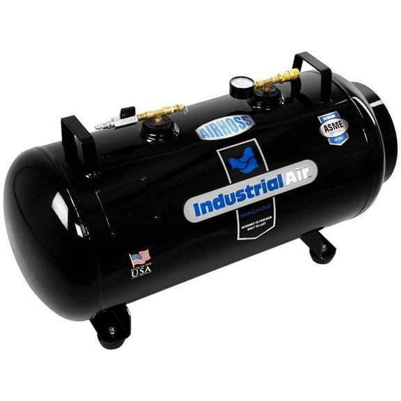 Industrial Air AirHoss 20 Gallon Small Vertical & Horizontal Auxiliary Air Tank