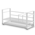 thumbnail image 1 of MesaSe Countertop Sponge Holder Shelf Washing Cloth Rag Drainer Rack with Water Collection Dish Desktop Brush Drying Organizer, 1 of 7