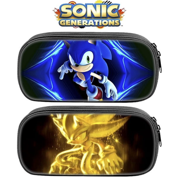 Sonic Sma-Sta Lilou Estuche Para Bolígrafo De Pie Y Pentel I+ Cuerpo De Bolígrafo + Paquete De 7 Recambios, Azul Marino/lunares, Viajes
