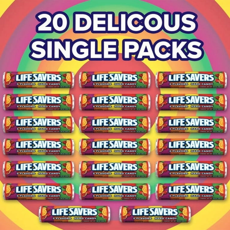 Lifesavers Candy Five Flavor - Sugar Wrapped, Flavored Food