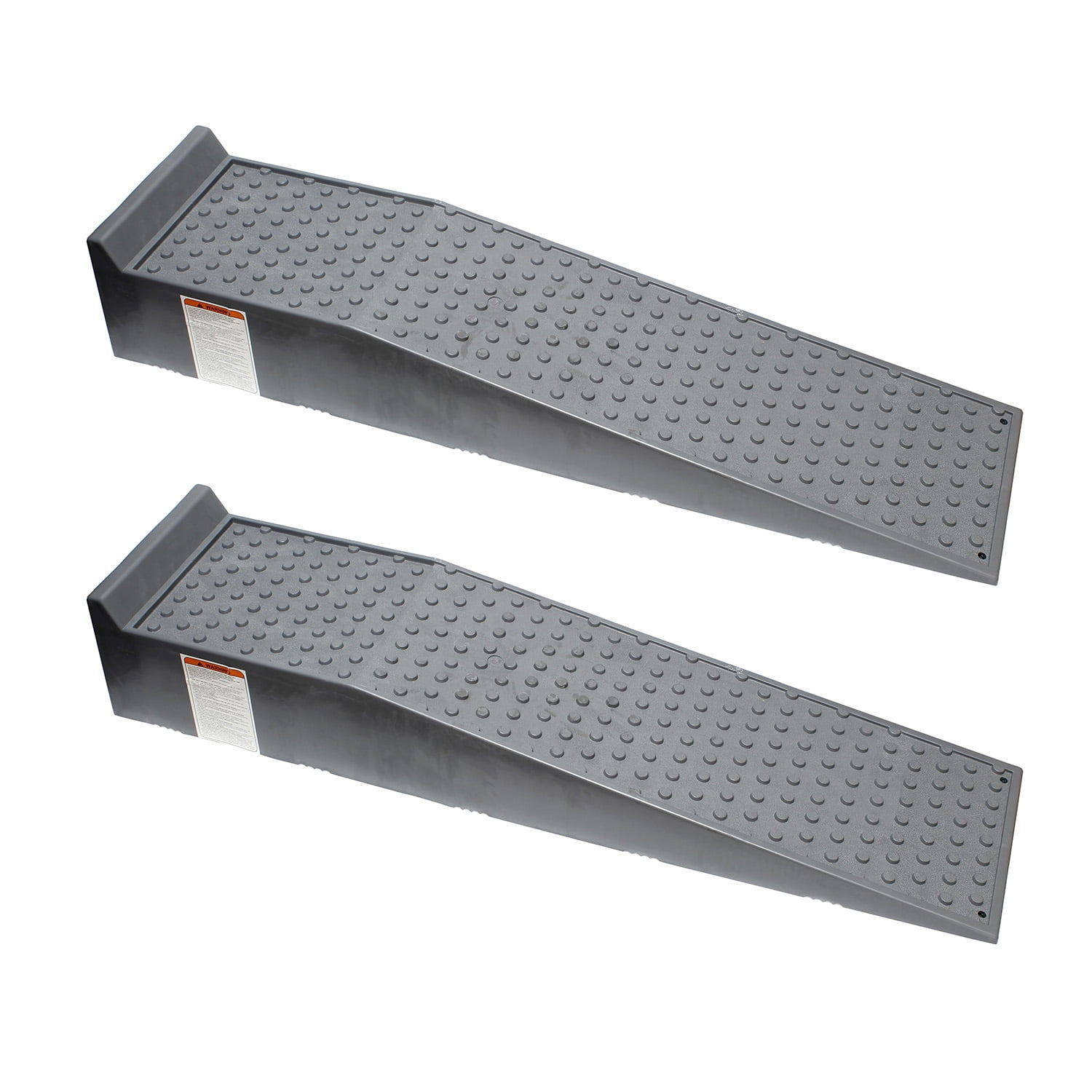 2 Pack Discount Ramps 6009-V2 Low Profile Plastic Car Service Ramps 