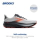 thumbnail image 2 of Zapatillas de Running Neutras Brooks Ghost 17 para Hombre Talla 10.5 Estrechas, 2 of 6
