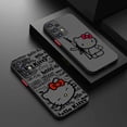 thumbnail image 2 of Bonita funda de teléfono Sanrio Hello Kitty para Samsung S24, S23, S22, S21, S20 FE, S10, S9 Plus, Ultra Pro, 5G, translúcida esmerilada, 2 of 5