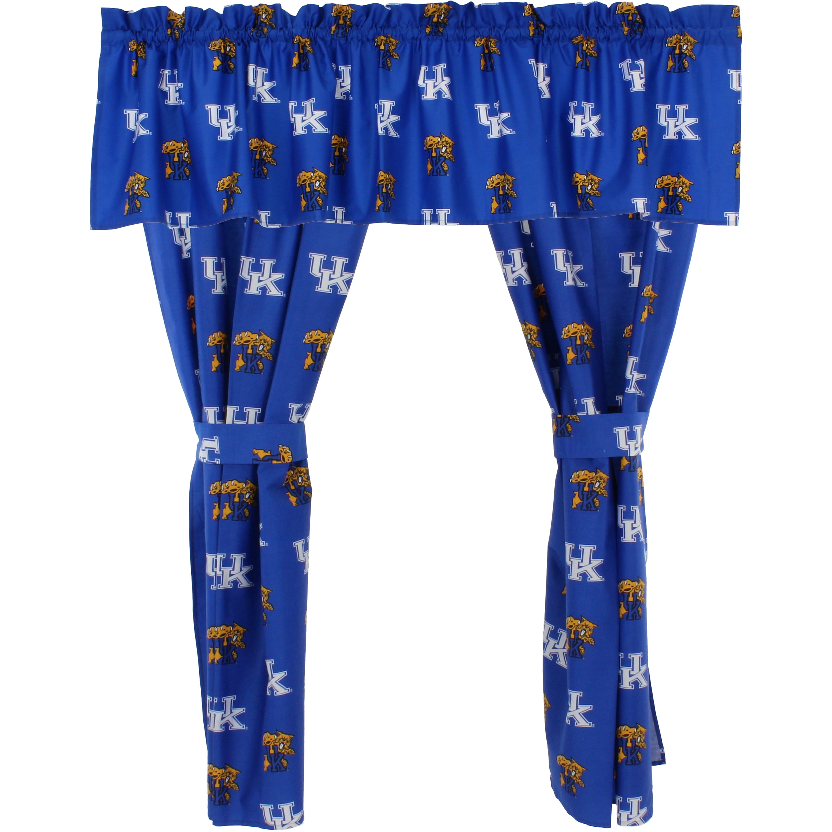 Kentucky Wildcats 100% Cotton, 84" x 15" Curtain Valance, 1 Panel