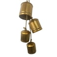 thumbnail image 6 of EUDIDV Xmas Decor Items Set Of 3 Christmas Bell Brass Cow Shabby Style Metal Hanging Giant Cow Bells Decor Christmas Ornaments, 6 of 7