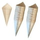 thumbnail image 4 of Paquete de 100 conos de comida, soportes desechables para conos de helado, conos para servir, pequeños 13cmx18cm, 4 of 9