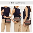 thumbnail image 5 of DODAMOUR Small Crossbody Bags with Removable Coin Purse Keychain, Shoulder Bag with Adjust Strap, Straw Plaiting Design Handbag for Women (Color Ripple), 5 of 6