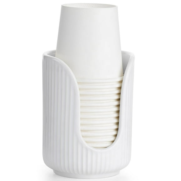 Dispensador de vasos ABRUTY Bathroom Ceramic Vaso de papel de 90 ml a 120 ml