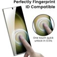 thumbnail image 4 of 2 Pack [Auto Alignment] Privacy Screen Protector for Samsung Galaxy S23 Ultra 5G 6.8 inch, 3D Curved Anti Spy, 4 of 5