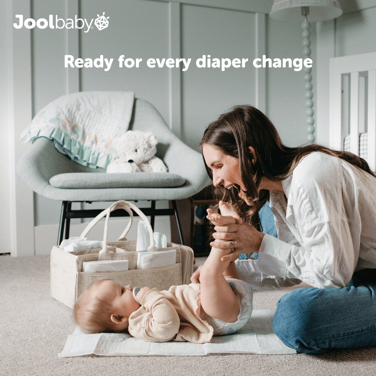 Jool Baby Tag-Along Diaper Caddy Organizer