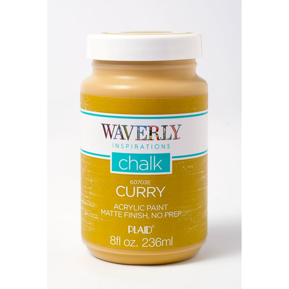 Waverly Inspirations Chalk Acrylic Paint Curry, 8 oz.