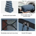 thumbnail image 4 of 7 Pcs Packing Cubes for Travel Organizer Tear-Resistant with Number Icon Handle Storage Bags for Carry on Bag for Clothes Shoes, Blue, 4 of 8