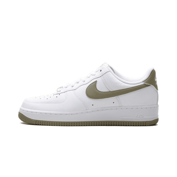 NIKE MENS Air Force 1 Low '07 "White Neutral Olive" FJ4146 110 from Stadium Goods