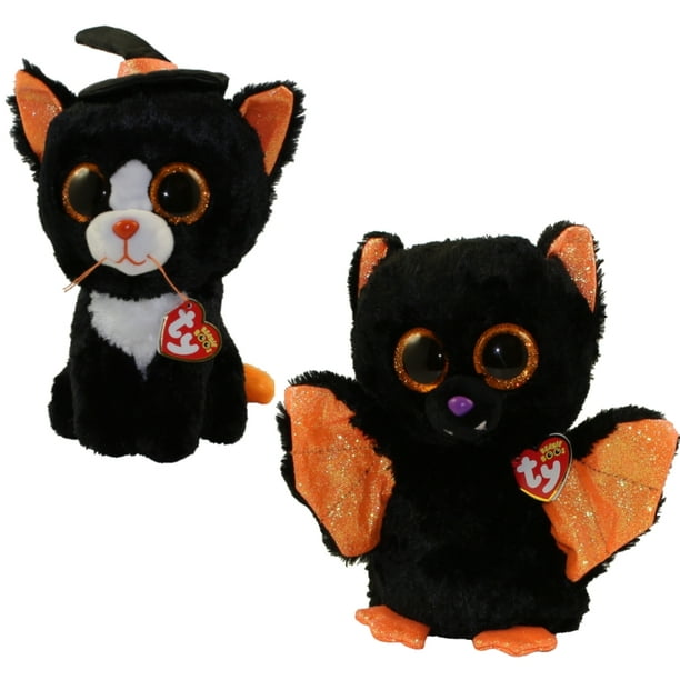 TY Beanie Boos SET of 2 Halloween 2019 Releases (Medium 9 inch