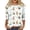 Multicolor, variant on Womens 3/4 Sleeve Crewneck Easter T Shirts Dressy Bunny Eggs Graphic Blouse Relaxed Fit Loose Cozy Tee Tops Beige L