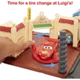 thumbnail image 6 of Disney Pixar Cars On The Road Radiator Springs Tour Playset with 2 Toy Cars & Light-Up Countdown, 6 of 7