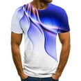thumbnail image 1 of Weiqiqre T-Shirts à Manches Courtes pour Hommes T-Shirt Graphique 3D T-Shirt Nouveauté Chemises pour Hommes Décontracté Col Rond Hauts à Manches Courtes T-Shirts, 1 of 2