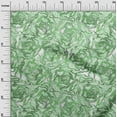 thumbnail image 3 of oneOone Cotton Poplin Green Fabric Abstract Sewing Material Print Fabric By The Yard 42 Inch Wide, 3 of 5