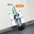 thumbnail image 6 of TISHITA 4 Pieces Table Leg Leveler Leveling Legs Steel Adjustable Sofa Legs Nonslip Pads Leveling Foot Leveler Feet for Couch Shelves 75mm, 6 of 8
