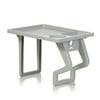 AquaTray Spa Side Table Gray