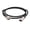 Black-1m, variant on Right Angled USB C Extender Cord USB C Charging Wire Compatible for Solar Powered Surveillances Cameras Intelligent Devices