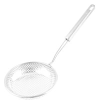 Unique Bargains Kitchen Dumplings Noodles Grease Perforated Mesh Strainer 140mm Dia