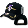 thumbnail image 2 of The Legend Milit Caps,Purple Heart,Black, 2 of 2
