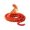Color C, variant on Novelty 3D Printing Animal Flexible Joint Home Desk Toy for and Decoration, 25cm, Gray